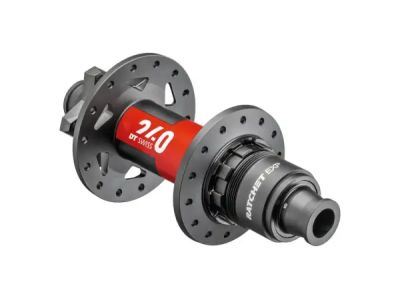 DT Swiss 240 EXP rear hub, 6-hole, 12x148 mm, Sram XD lockring