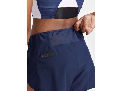 CRAFT PRO Hypervent Split Damen Shorts, dunkelblau