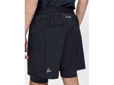 CRAFT PRO Trail 2in1 Shorts, schwarz