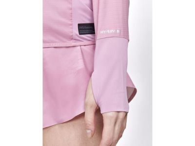 CRAFT PRO Hypervent LS Wind női póló, rózsaszín