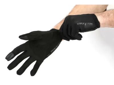 MAX1 long finger gloves, black
