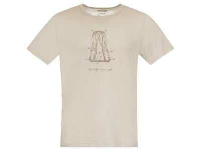 Bergans Graphic Wool T-Shirt, chalk sand
