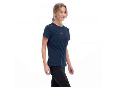Bergans Graphic women's T-shirt, navy blue/terracotta