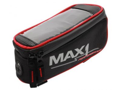 Max1 Mobile Rahmentasche, schwarz/rot