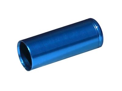 Max1 Bowdenzug CNC Alu, 5mm, versiegelt, blau, 100 Stk