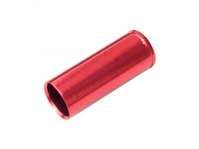 MAX1 koncovka bowdenu CNC Alu, 5mm, utesnená, červená, 100 ks