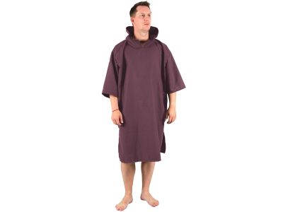 Lifeventure Changing Robes compact bathrobe, blackcurrant