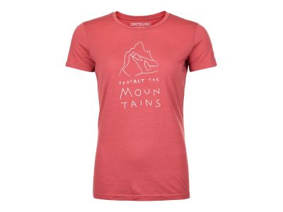 ORTOVOX 150 Cool Mountain Protector women&#39;s T-shirt, wild rose