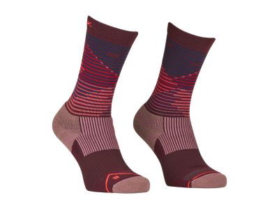 ORTOVOX W's All Mountain Mid Socks dámske ponožky, winetasting