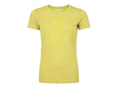 Damski T-shirt ORTOVOX 150 Cool Mountain Protector Ts, wabisabi