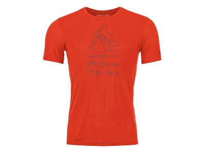 ORTOVOX 150 Cool Mountain Protector T-Shirt, Cengia Rossa