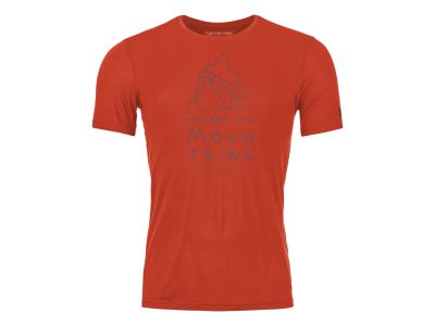 ORTOVOX 150 Cool Mountain Protector Ts shirt, Cengia Rossa