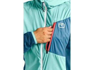 ORTOVOX Ladiz Hybrid Damenjacke, petrol blue