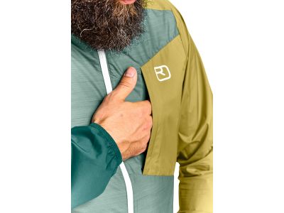 Ortovox Windbreaker-Jacke, arktisgrau