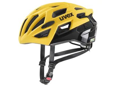 uvex Race 7 Helm, sunbee/schwarz