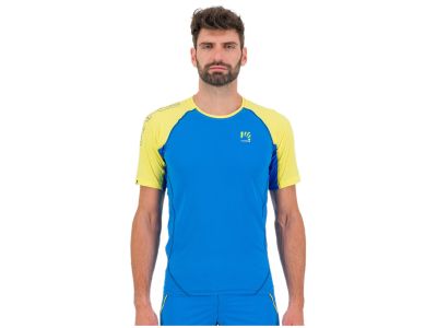 Karpos LAVAREDO t-shirt, blue/yellow