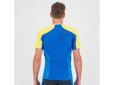 Karpos LAVAREDO t-shirt, blue/yellow