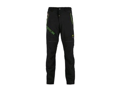 Karpos Santa Croce Zip-Off nohavice, čierna/zelená