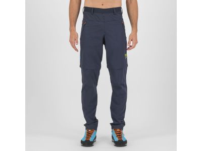 Pantaloni Karpos Tre Cime Zip-Off, albastru închis
