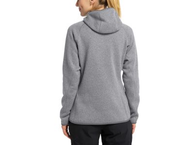 Haglöfs Risberg Damen-Sweatshirt mit 1/2-Reißverschluss, grau