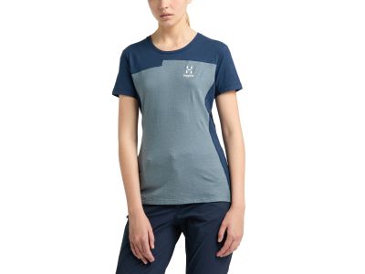 T-shirt damski Haglöfs ROC Grip, niebieski
