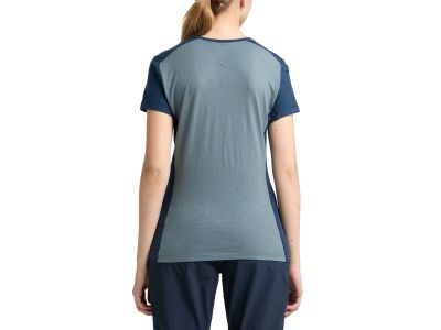 T-shirt damski Haglöfs ROC Grip, niebieski