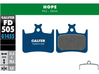 Galfer FD505 G1455 Road brake pads, organic