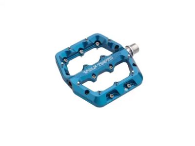Wolf Tooth Waveform platform pedals, L (112x106 mm), blue