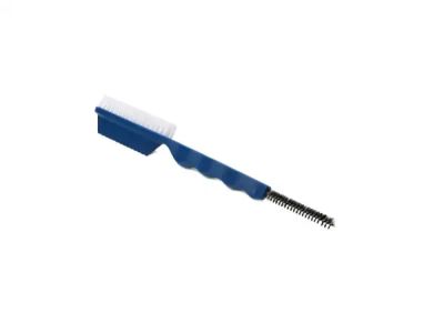 Pomoca Ski Brush kefa na lyže, white blue