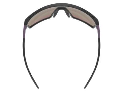 uvex MTN Perform glasses, black purple/mirror purple