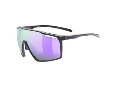 Uvex MTN Perform glasses, black purple/mirror purple