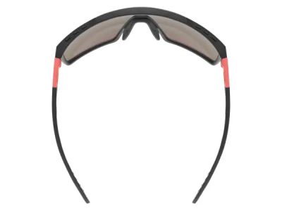 uvex MTN Perform glasses, black red/mirror red