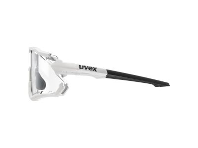 uvex Sportstyle 228 V Brille, white mat silver s1-3