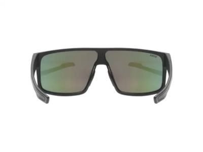 uvex LGL 51 szemüveg, fekete matt/tükörvörös