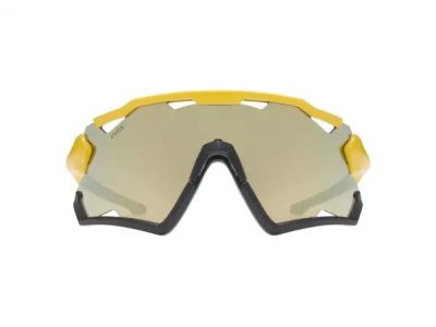 uvex Sportstyle 228 glasses, sunbee black matte