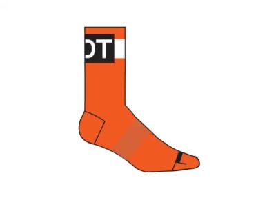 Dotout Signal socks, fluo orange