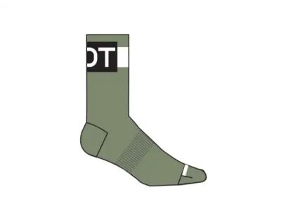 Dotout Signal socks, sage green