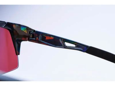 Ochelari 100% SPEEDCRAFT, lentile cu oglindă multistrat holografică neagră/hiper albastru