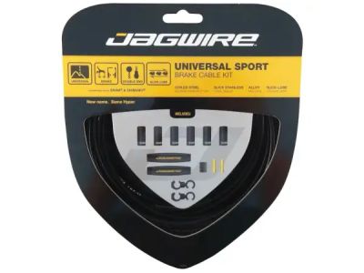 Jagwire UCK400 Universal Sportbremsen-Kit, schwarz