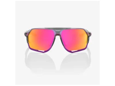 100% Norvik brýle, polished translucent grey/purple multilayer