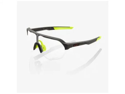 100 % S2-Brille, Soft-Tact Cool Grey/Photochrom