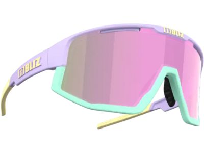 Bliz Fusion glasses, matt pastel purple brown/pink multi cat.3