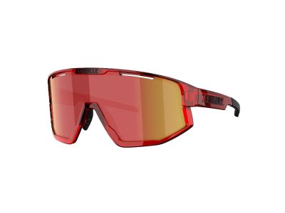 Bliz Fusion glasses, transparent red/brown red