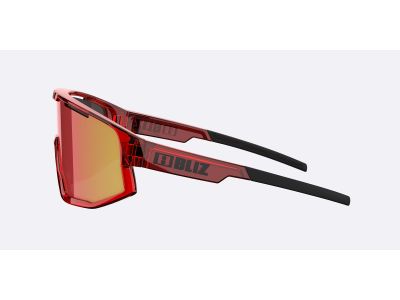 Bliz Fusion glasses, transparent red/brown red