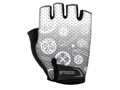 R2 EASER gloves, white/grey