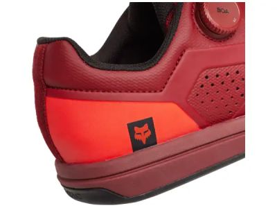 Fox Union Boa cycling shoes, red