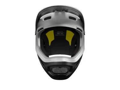 POC Coron Air MIPS helmet, argentite silver/uranium black matt