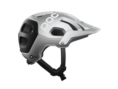 POC Tectal Race MIPS helmet, Argentite Silver/Uranium Black Matt