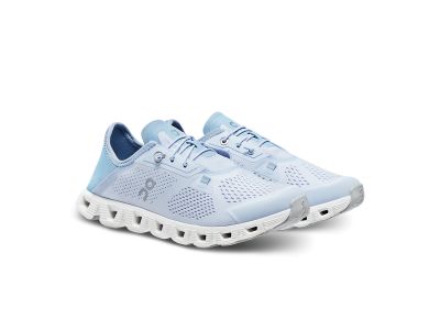 On Cloud 5 Coast Damen-Fahrradschuhe, Heather/Chambray