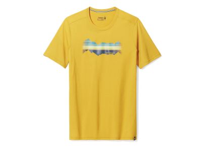 Smartwool MOUNTAIN HORIZON GRAPHIC SS TEE SF T-shirt, honey gold